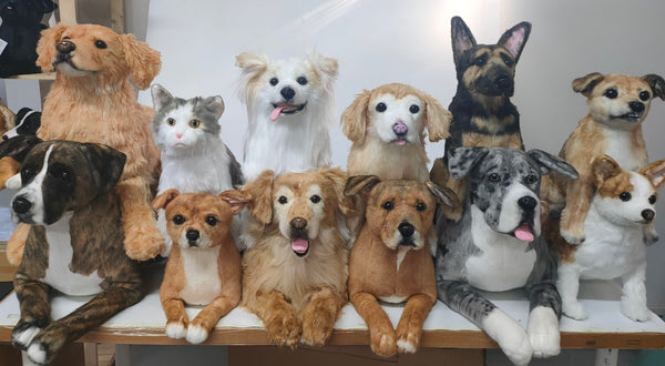 Personalized Pet Plushies, Custom Dog Stuffed Animals, Custom Plush from Pet Photos, Photo-to-Stuffed Animal Service, Personalized Pet Plush Toys