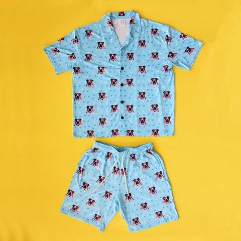 Custom Photo Pajamas - Short Set (Unisex)